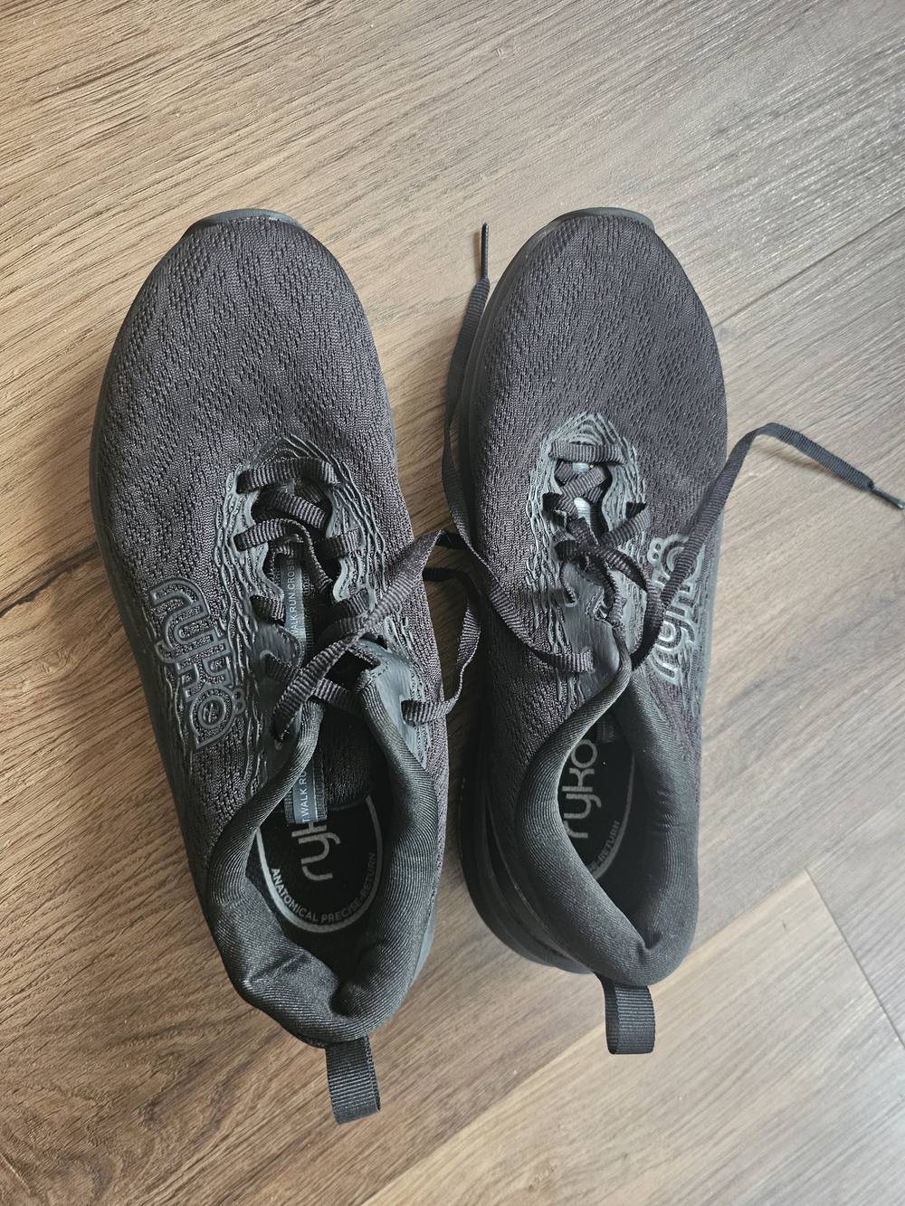 Ryka Women's Black Everyday Walking Shoes/sneakers